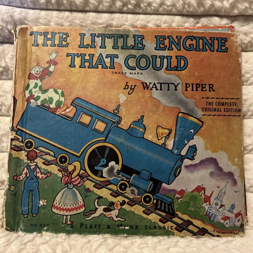 THE LITTLE ENGINE THAT COULD by Watty Piper (HC, 1961) Platt & Munk VG Cond.